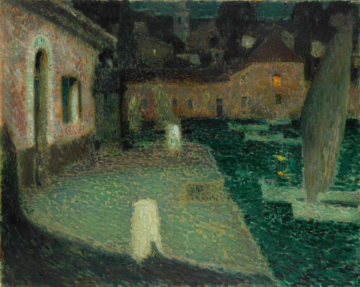 LES BARQUES, SAINT-JEAN-CAP-FERRAT by Henri Le Sidaner