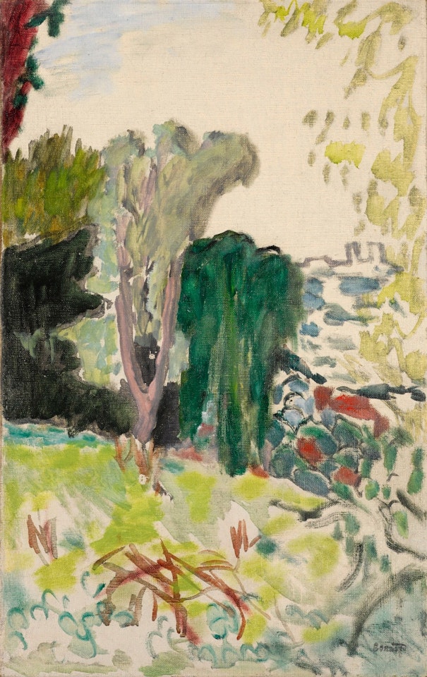 VUE SUR ANTIBES by Pierre Bonnard