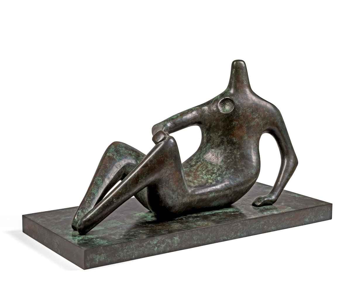 RECLINING FIGURE: POINTED HEAD by Henry Moore