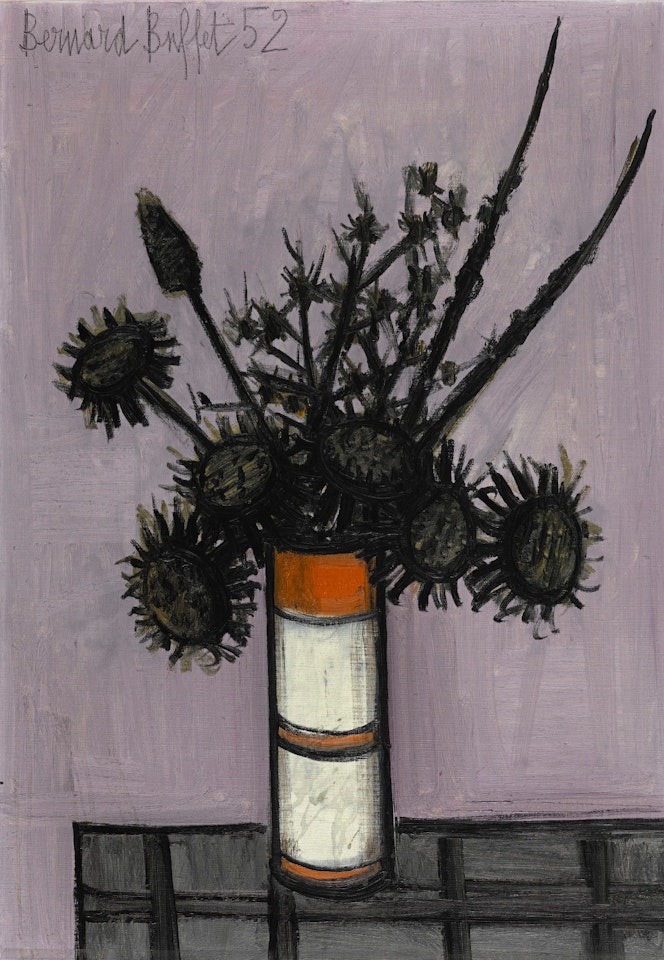 BOUQUET DE CHARDONS by Bernard Buffet