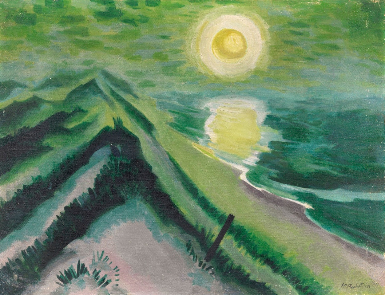 SEENEBEL (SEA MIST) by Max Pechstein