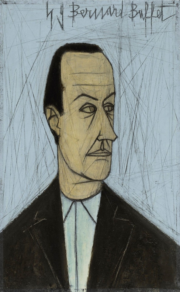 PORTRAIT DE JEAN NEGULESCO by Bernard Buffet