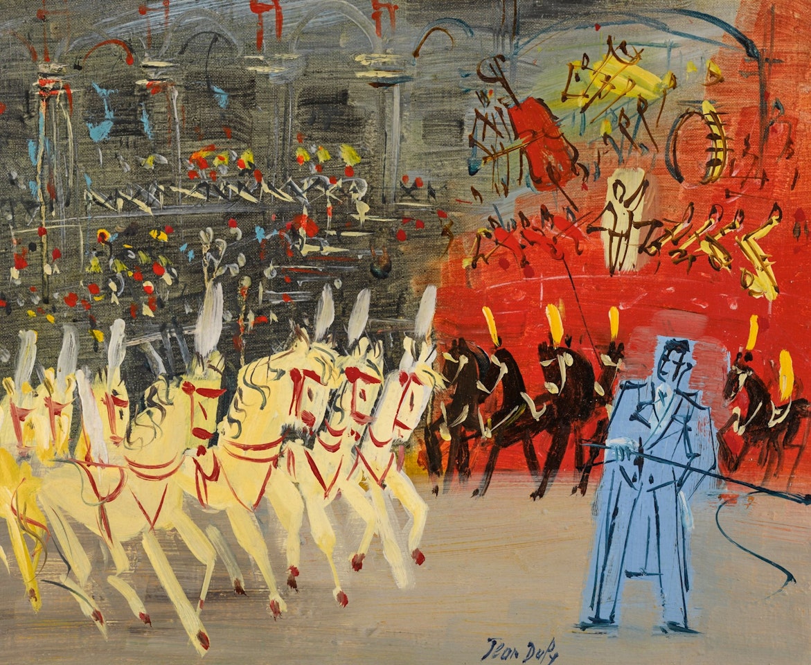 CHEVAUX EN LIBERTÉ by Jean Dufy