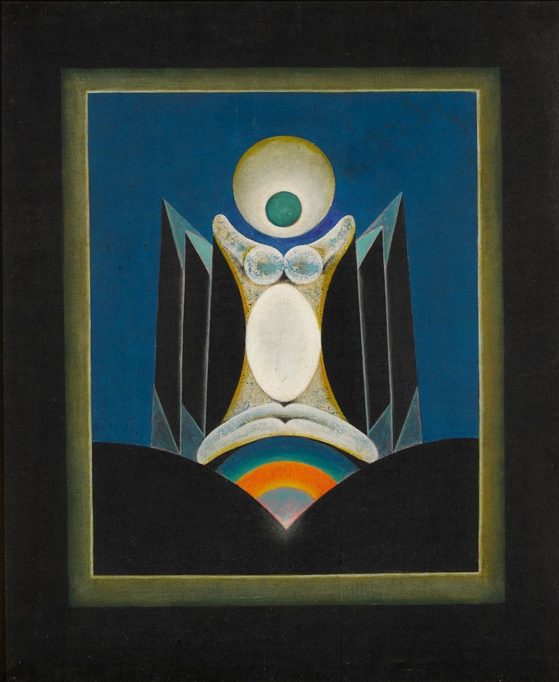UNTITLED (FROM THE BLACK PERIOD)  by Gulam Rasool Santosh