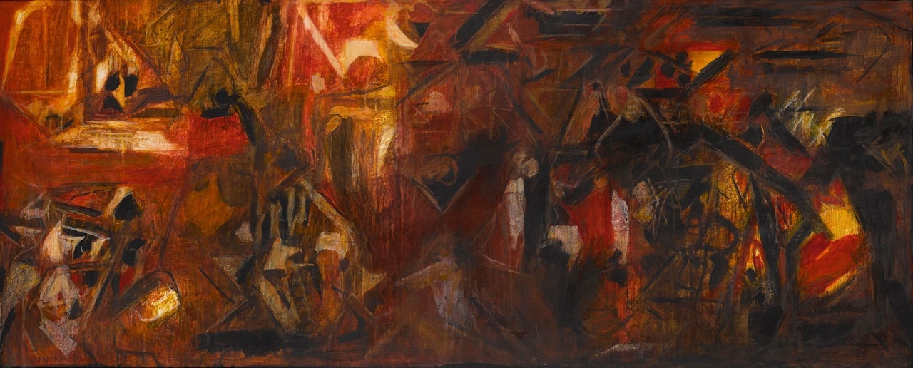 LA TERRE by Sayed Haider Raza