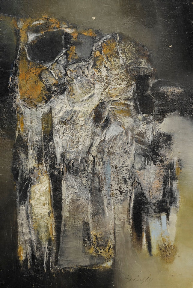 UNTITLED (ONE WINTER NIGHT)  by Gulam Rasool Santosh