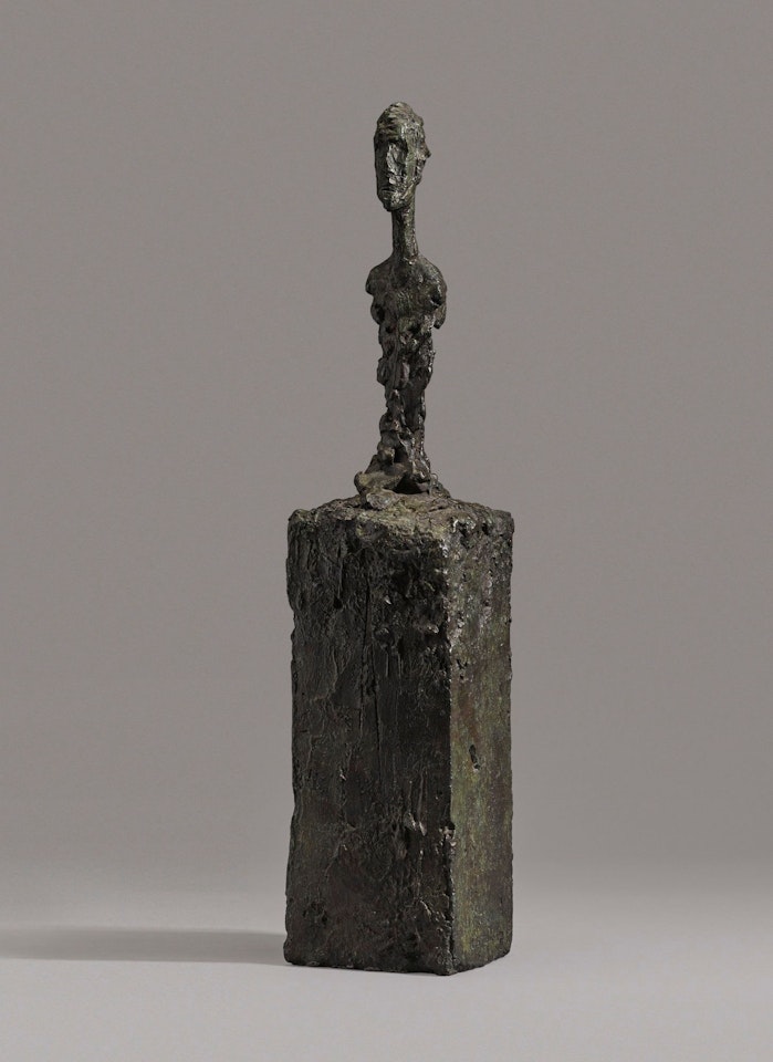 BUSTE D'HOMME SUR SOCLE by Alberto Giacometti