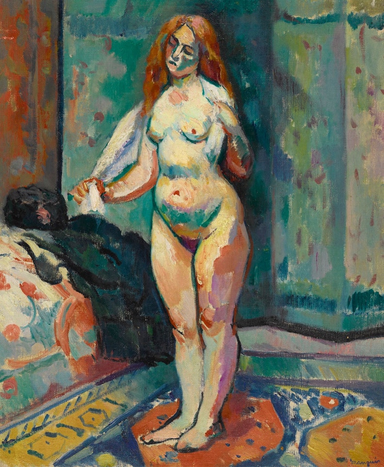 LE MODÈLE AVEUGLE by Henri Manguin