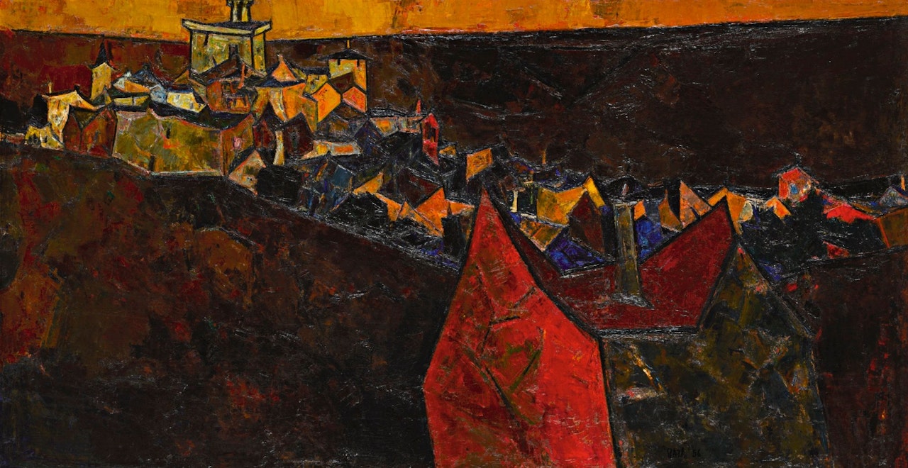 VILLE PROVENÇALE  by Sayed Haider Raza