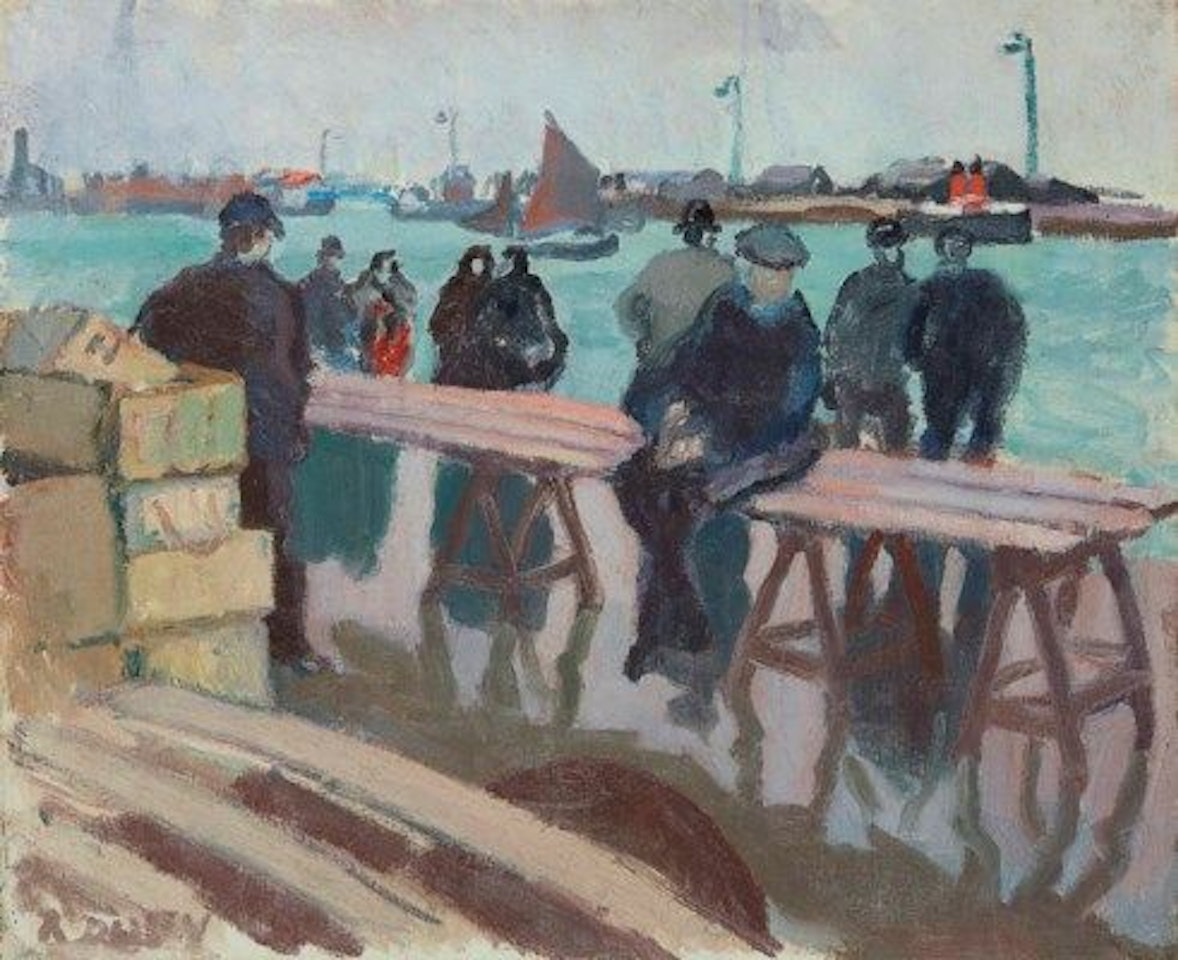 Les pêcheurs by Raoul Dufy