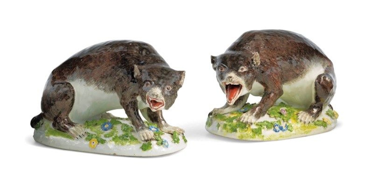 MODELS OF BEARS by Johann Joachim Kändler