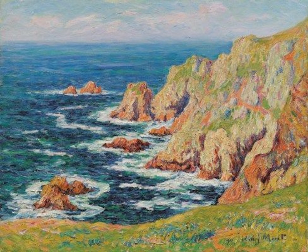 La côte sauvage by Henry Moret