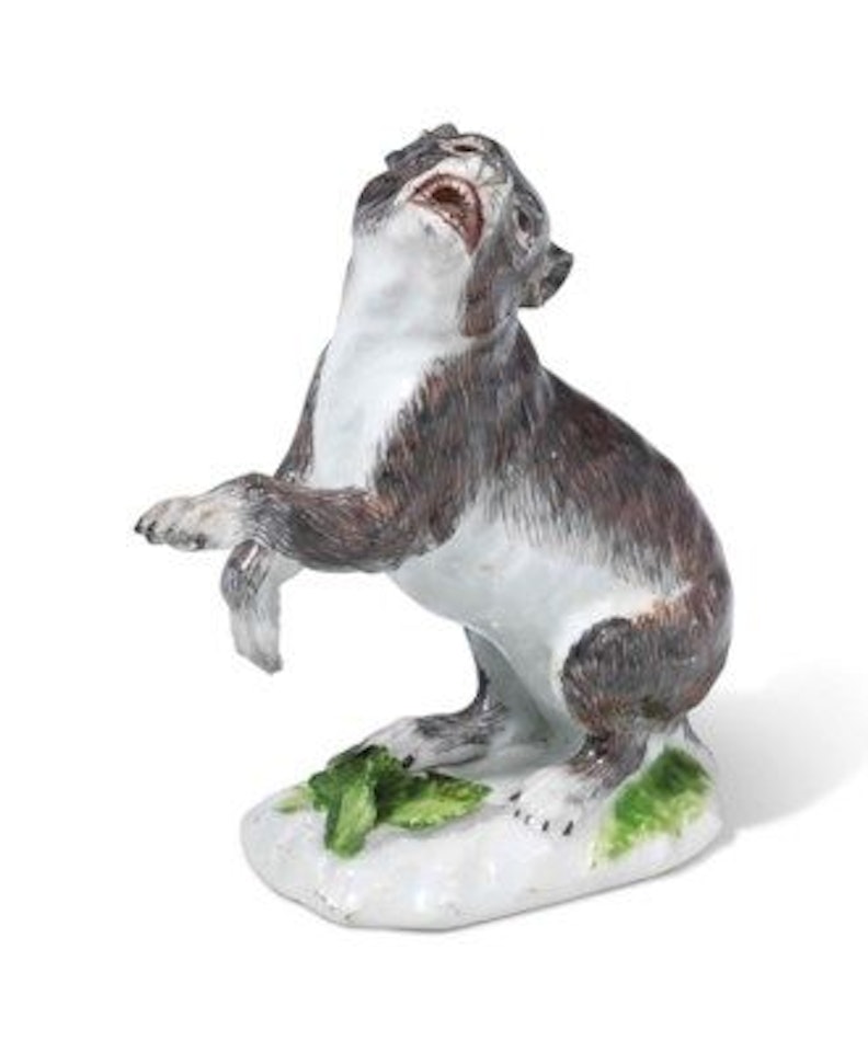MODEL OF A PLAYING BEAR by Johann Joachim Kändler