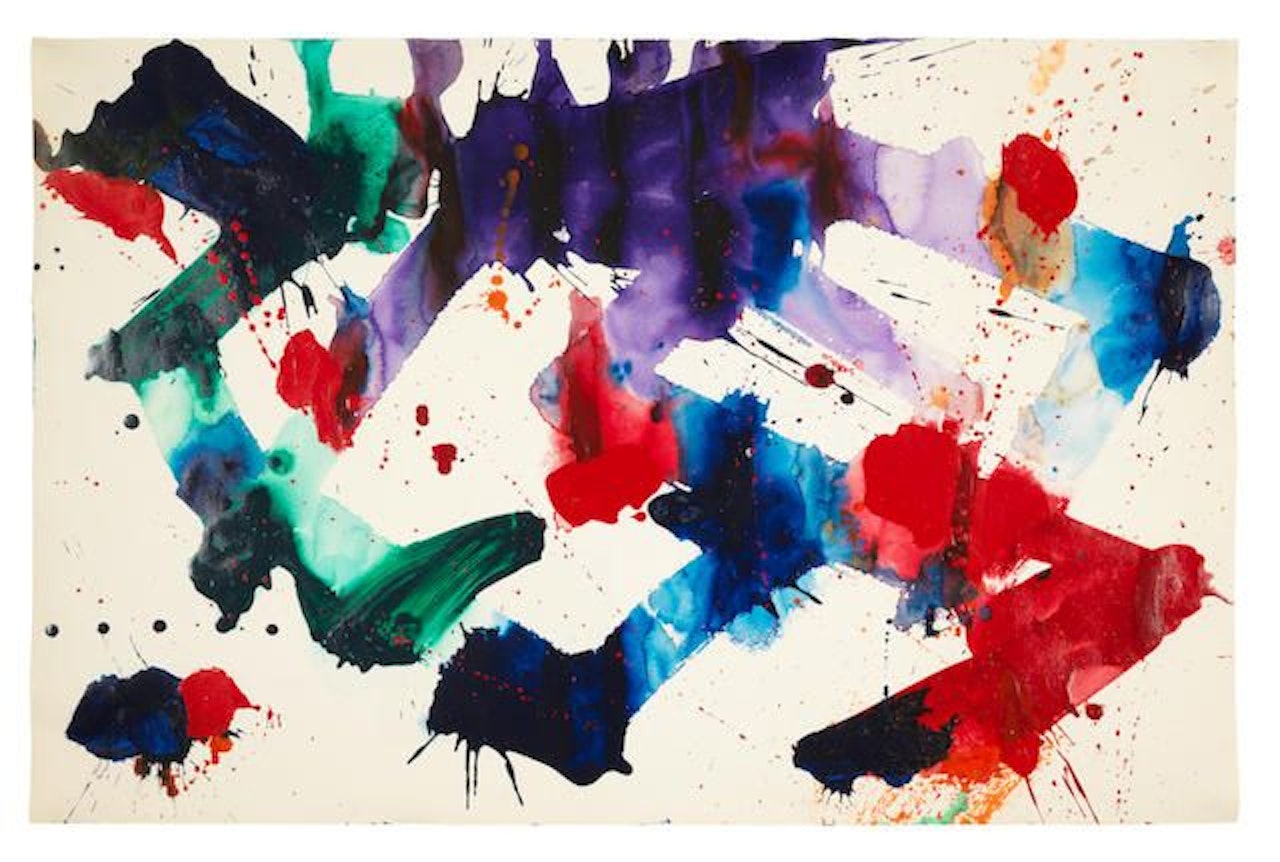 Untitled (SF84-1120) by Sam Francis