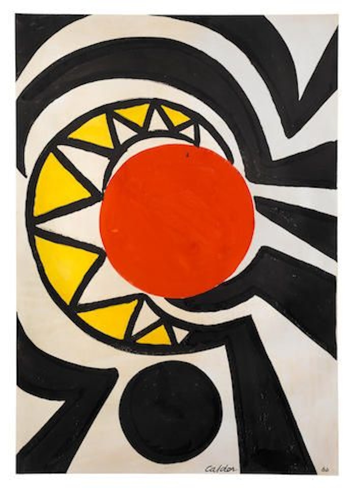 Red Core by Alexander Calder