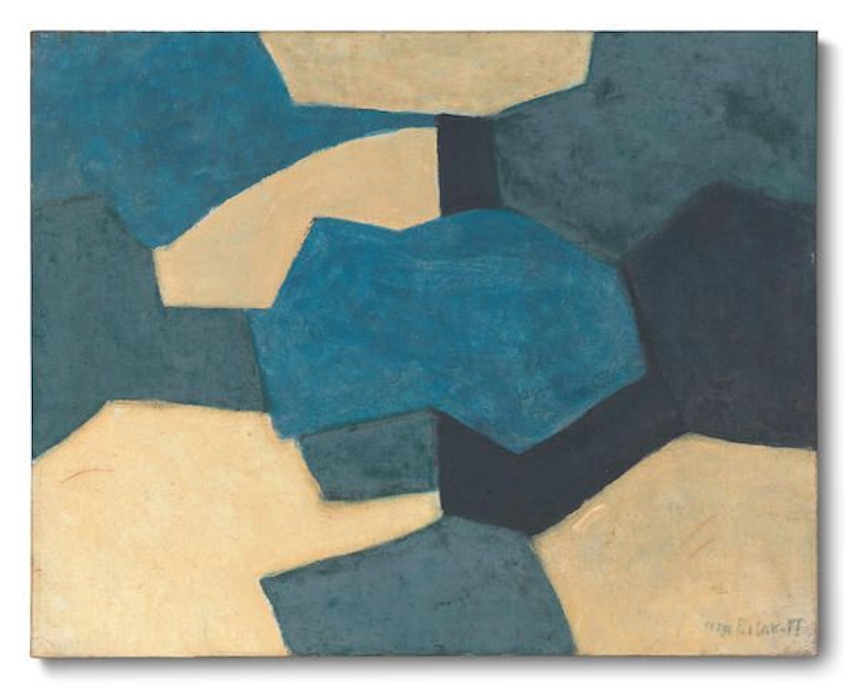Composition abstraite by Serge Poliakoff