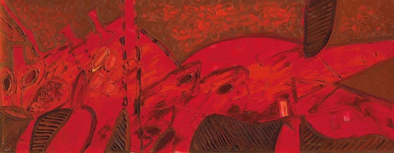 Red Dream by Francis Newton Souza