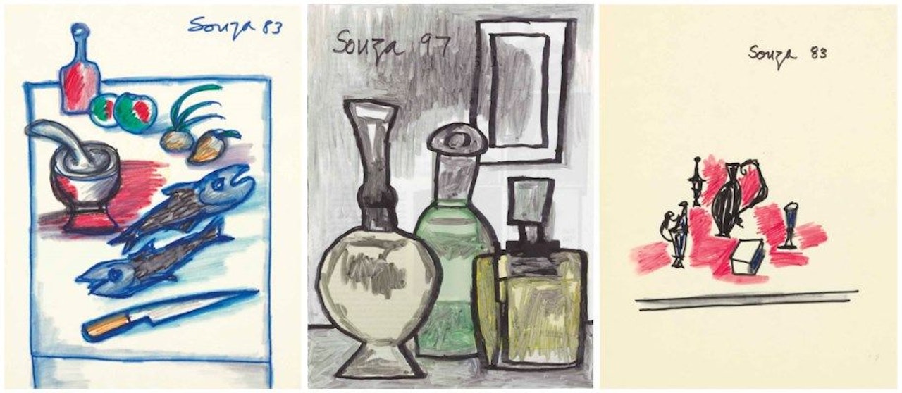 Untitled (Still Life) by Francis Newton Souza
