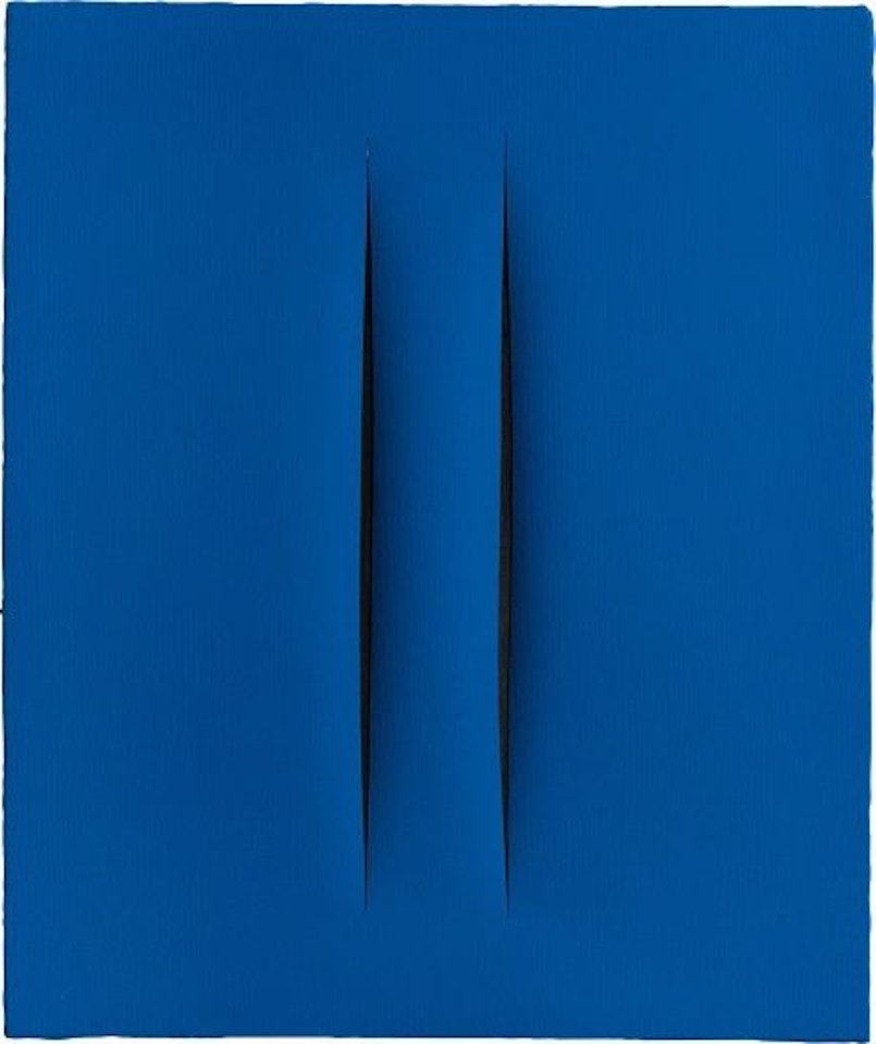 Concetto spaziale, Attese by Lucio Fontana