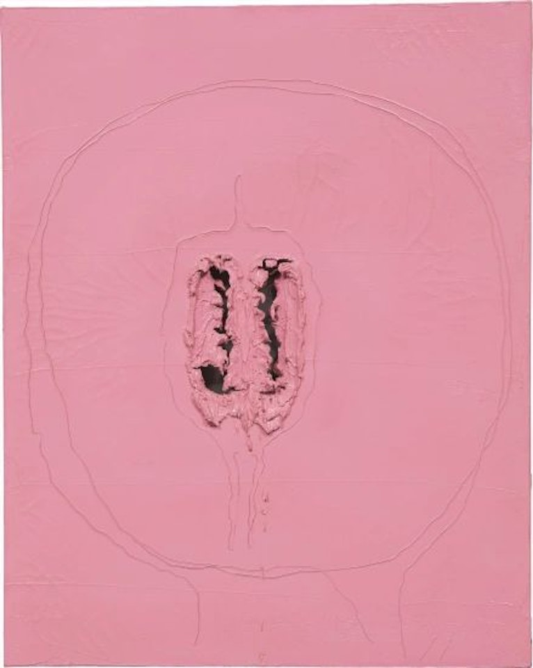 Concetto spaziale by Lucio Fontana