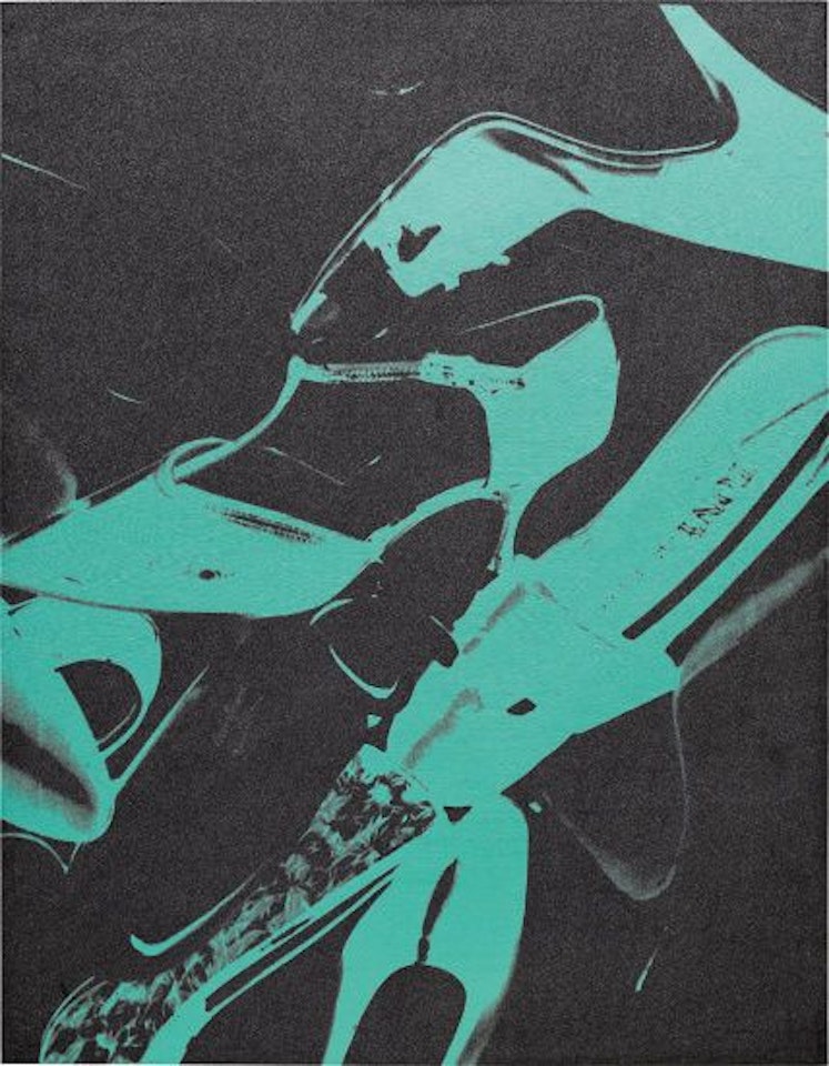 Diamond Dust Shoes (Green) by Andy Warhol