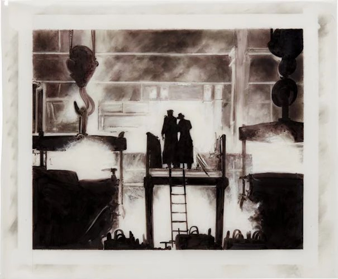 Untitled (Factory) (from Magellan) by Robert Longo