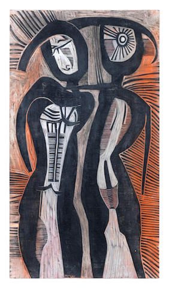 A couple by Cecil Skotnes