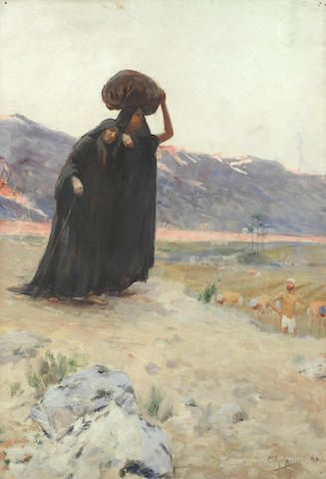 The long walk home by Georges Antoine Rochegrosse