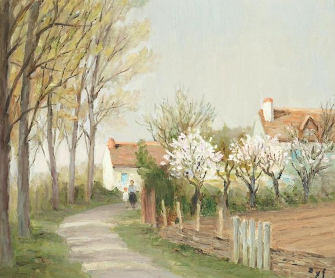Verger en Ile de France by Marcel Dyf