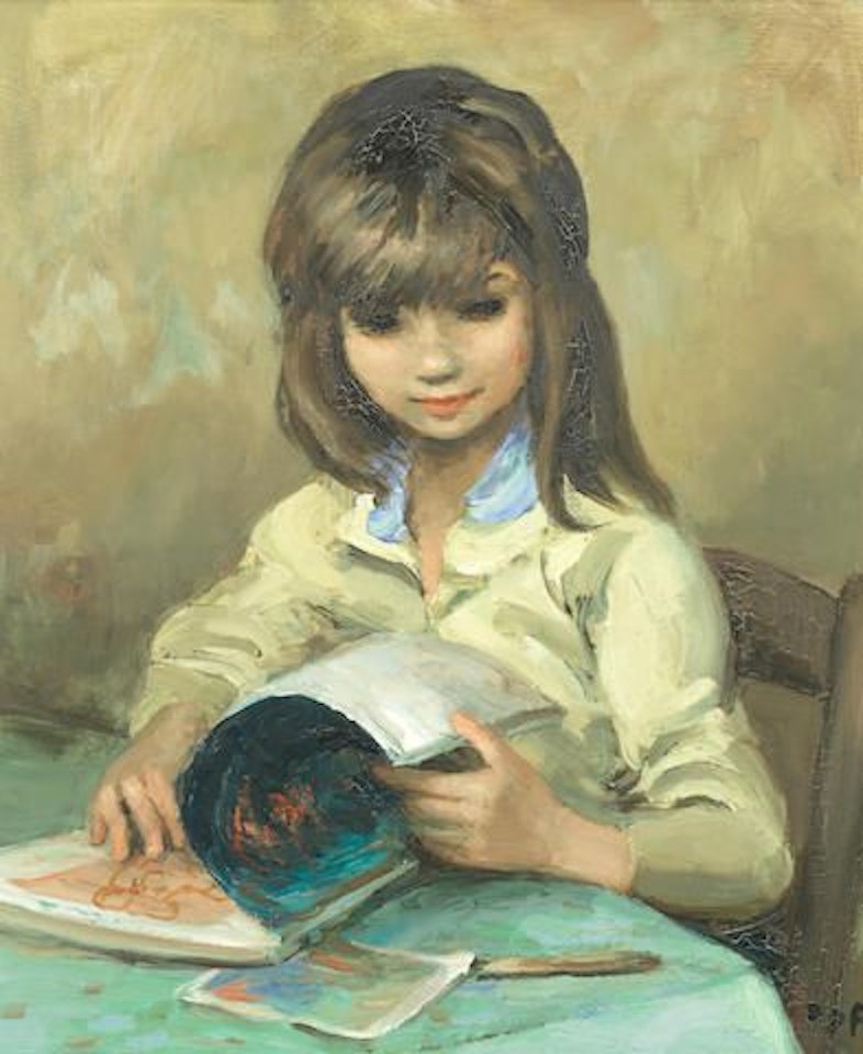 Fillete aux images by Marcel Dyf