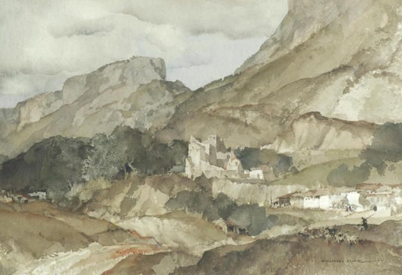 Autumn, Cobonne valley, Drôme, France' by William Russell Flint
