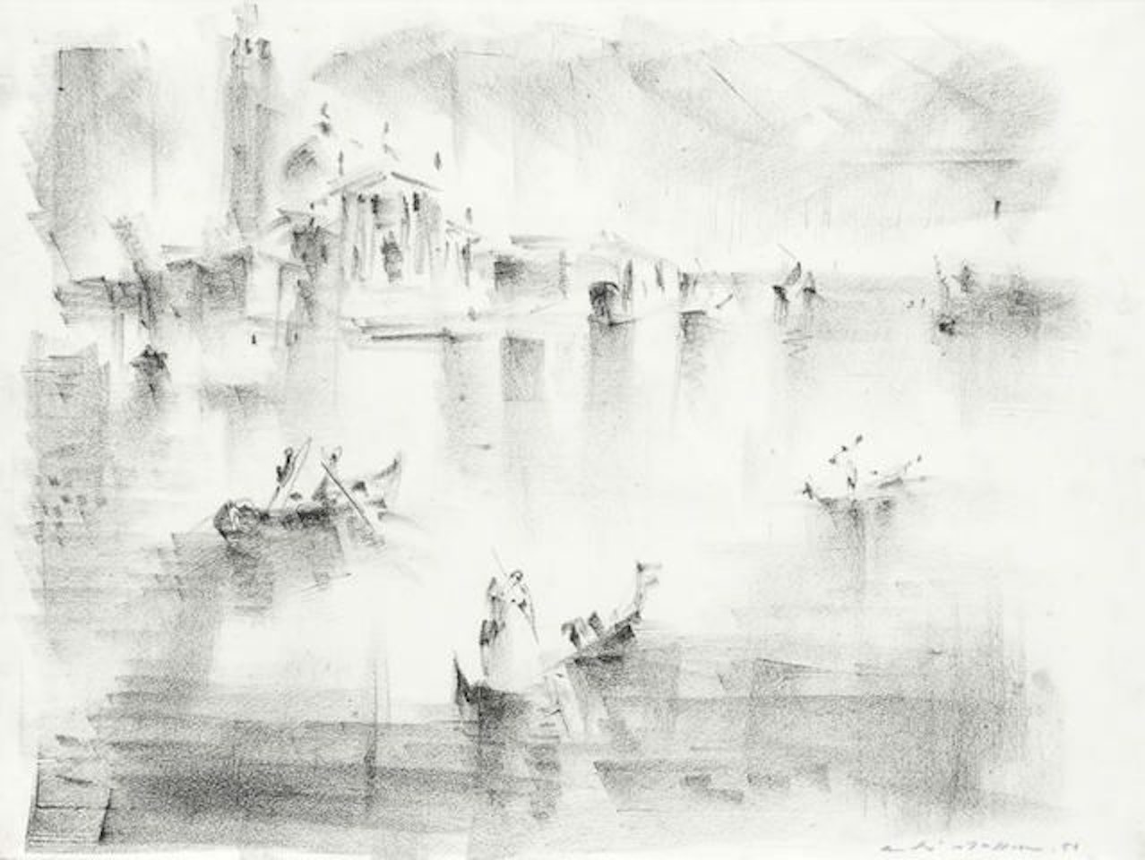 Vue de Venise by André Masson