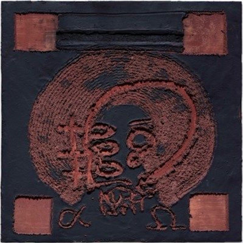 Roig i negre (Red and Black) by Antoni Tapies