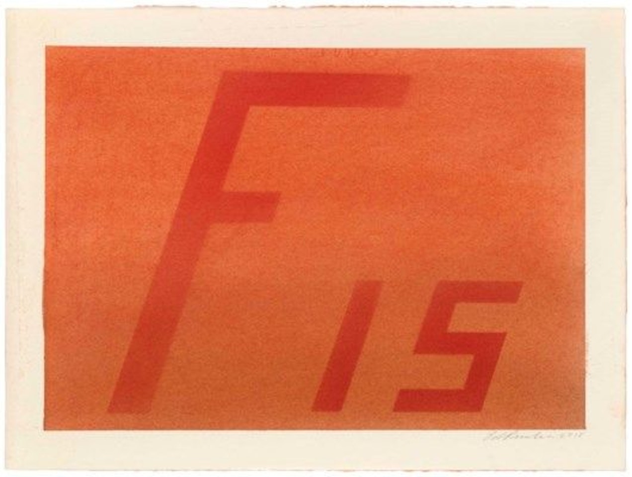 FIS by Ed Ruscha