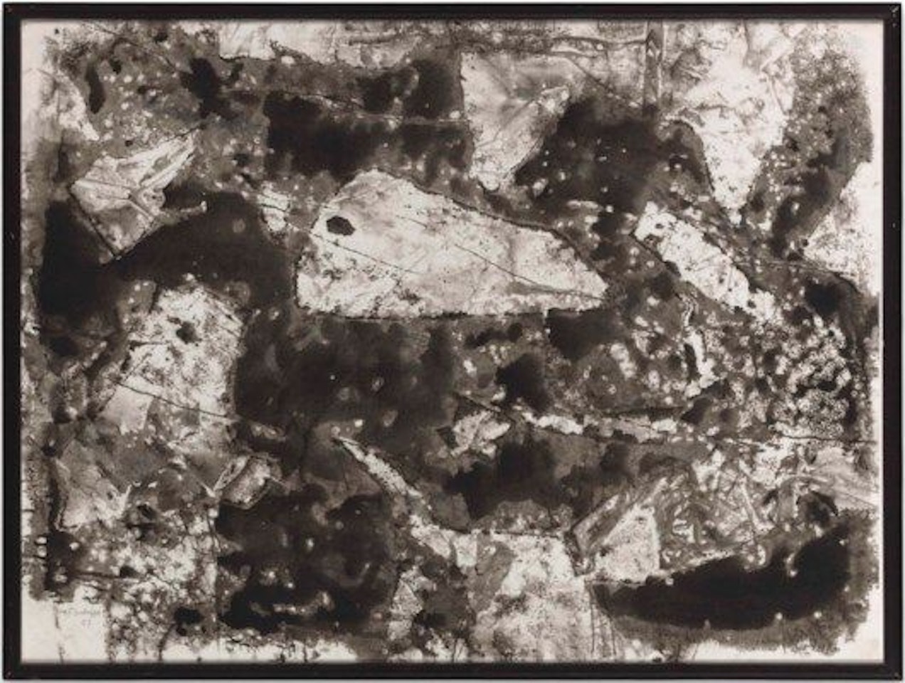 Empreinte III by Jean Dubuffet
