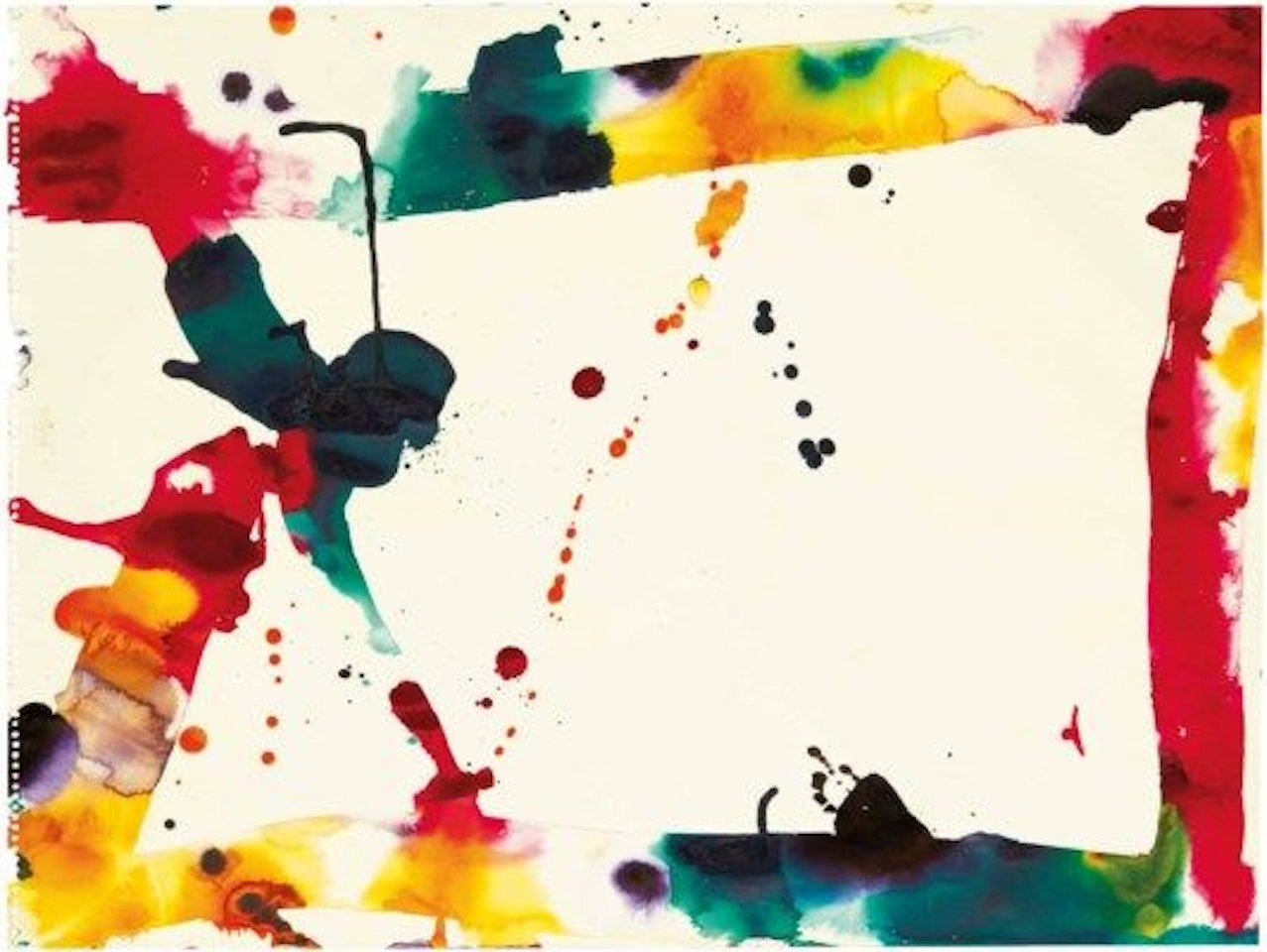 Untitled by Sam Francis