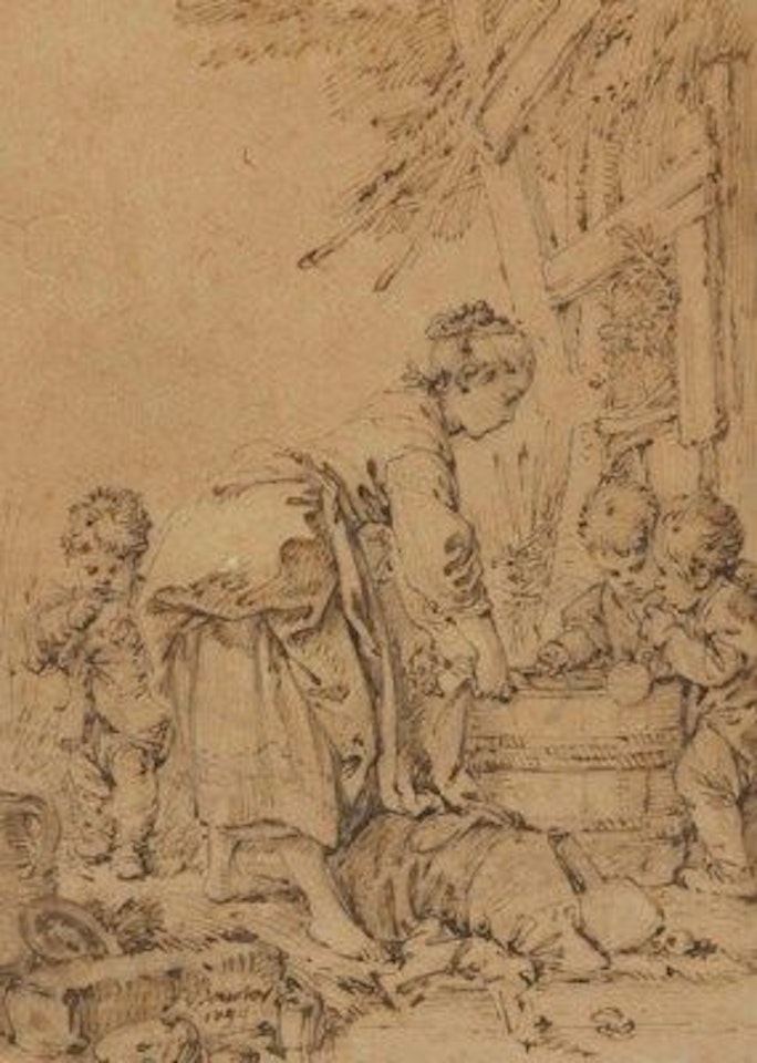 Les Bulles de savon by Francois Boucher