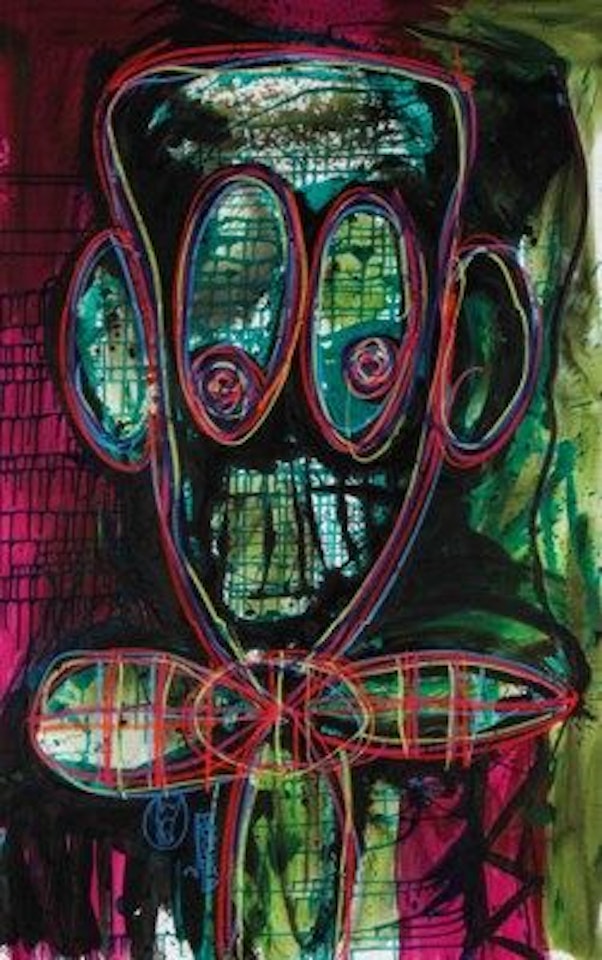 Untitled Tête by Aboudia Abdoulaye Diarrassouba