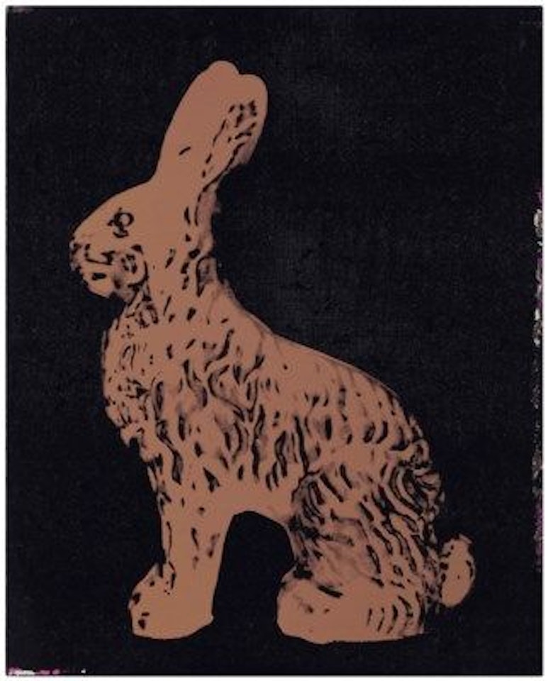 Chocolate Bunny by Andy Warhol