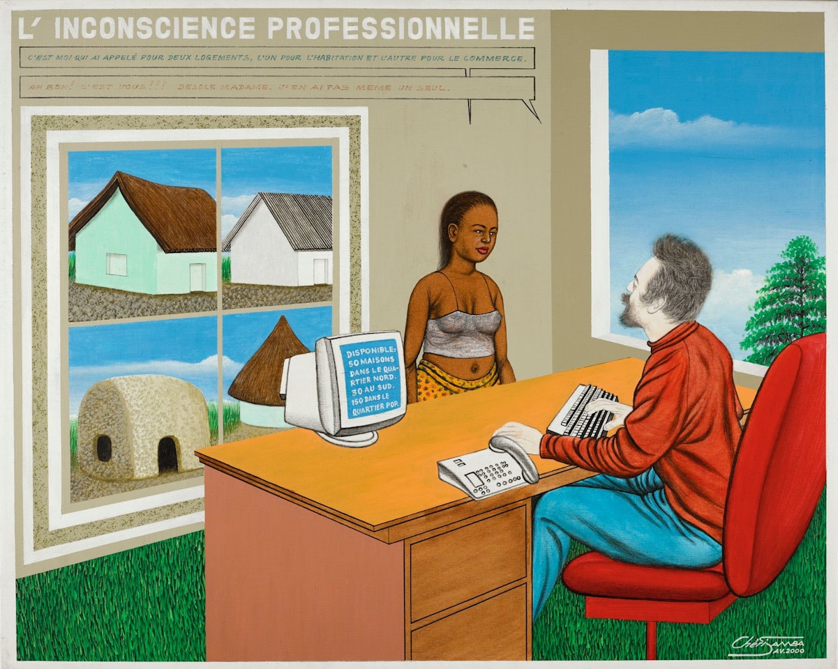 L'INCONSCIENCE PROFESSIONNELLE by Chéri Samba