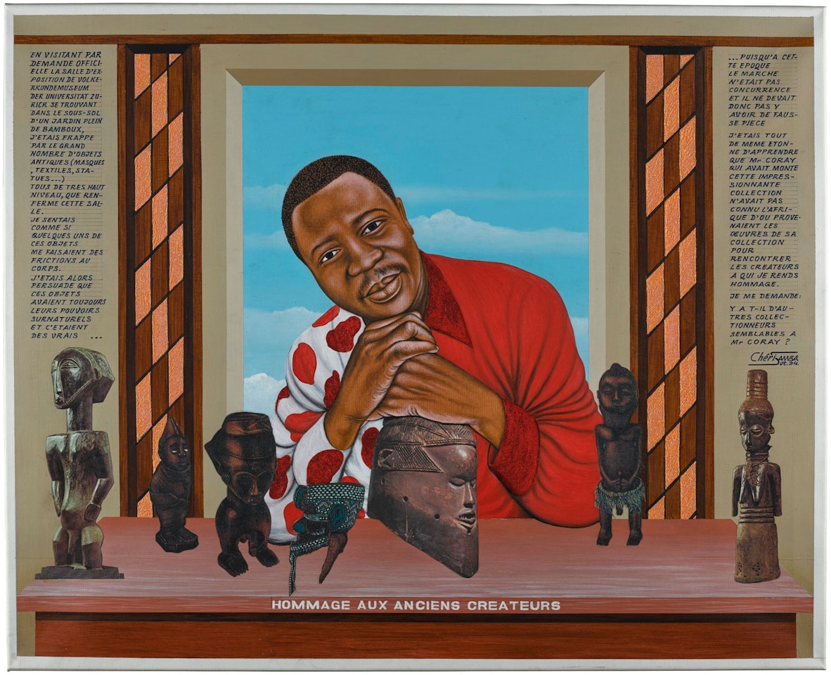 HOMMAGE AUX ANCIENS CREATEURS  by Chéri Samba