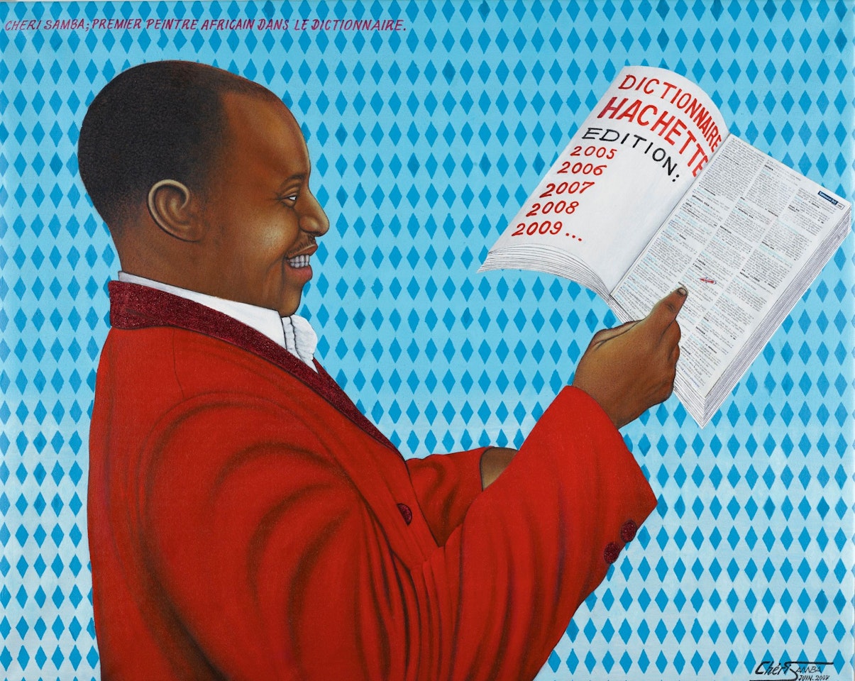 CHÉRI SAMBA; PREMIER PEINTRE AFRICAIN DANS LE DICTIONNAIRE by Chéri Samba