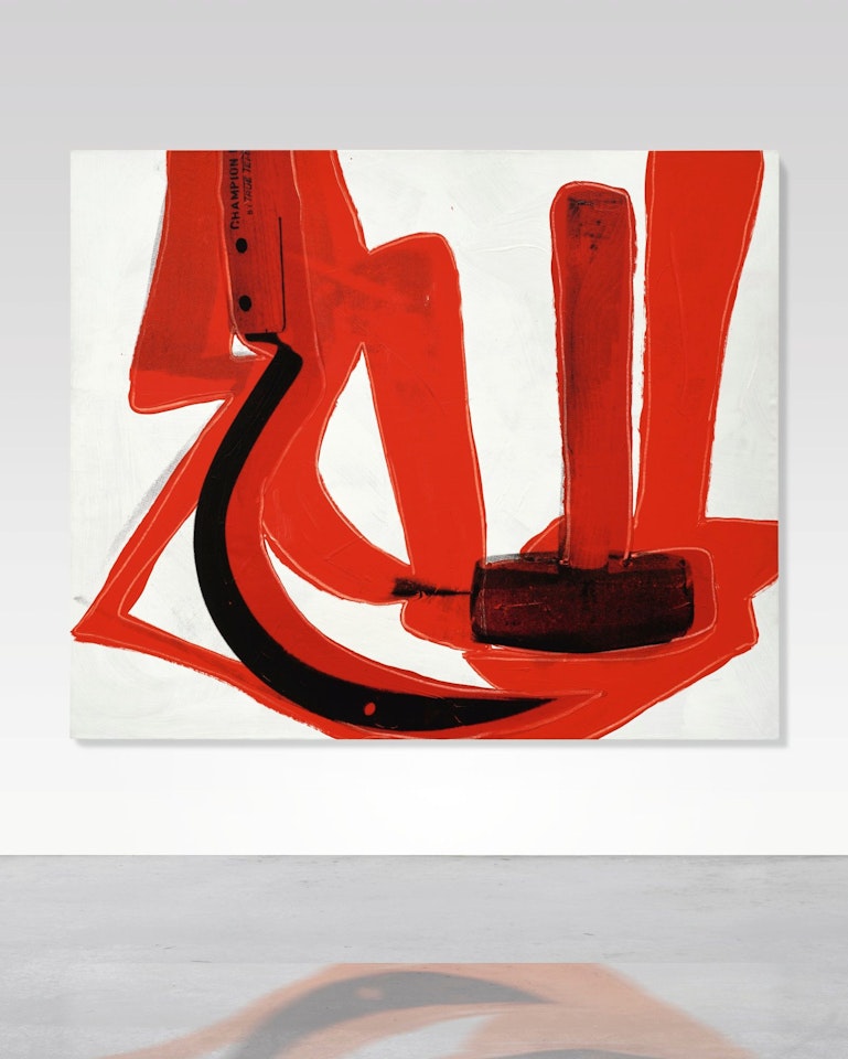 HAMMER AND SICKLE by Andy Warhol