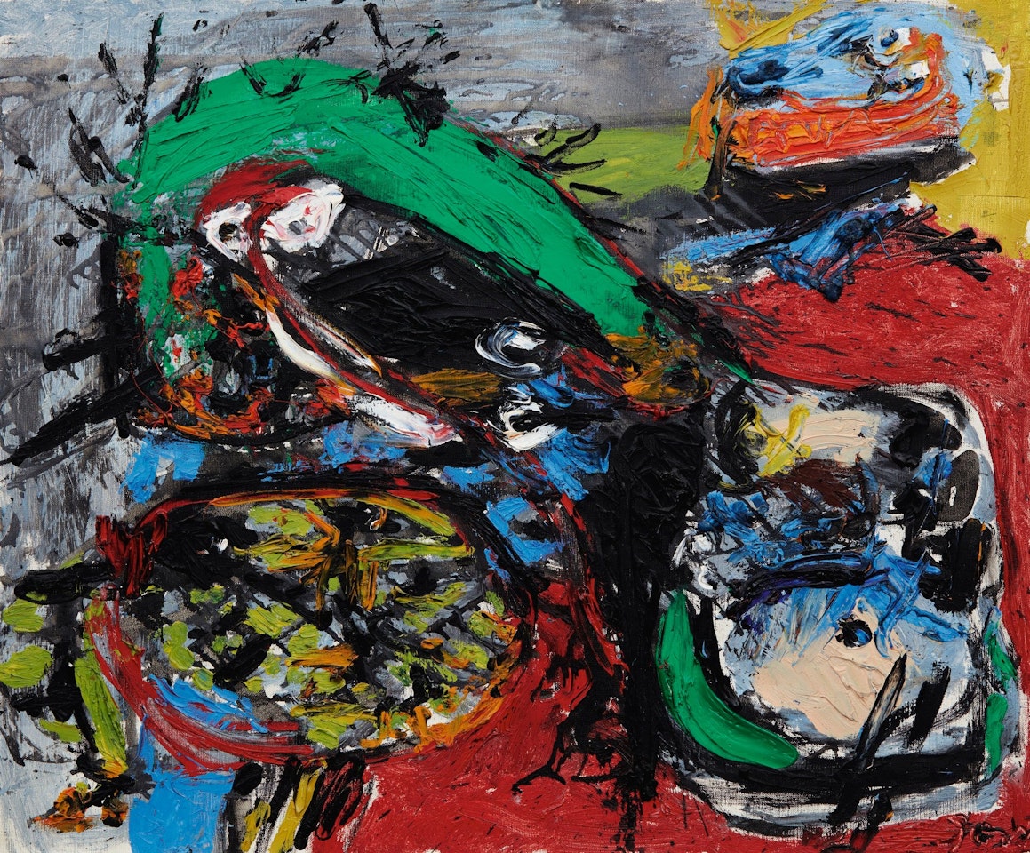 VÉGÉTATION ANGOISSÉE by Asger Jorn