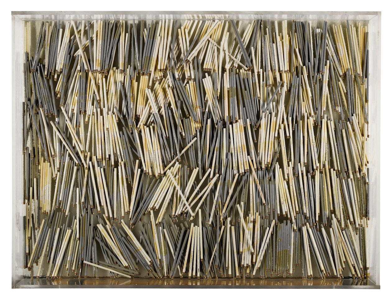 ACCUMULATION OF PENCILS by Arman