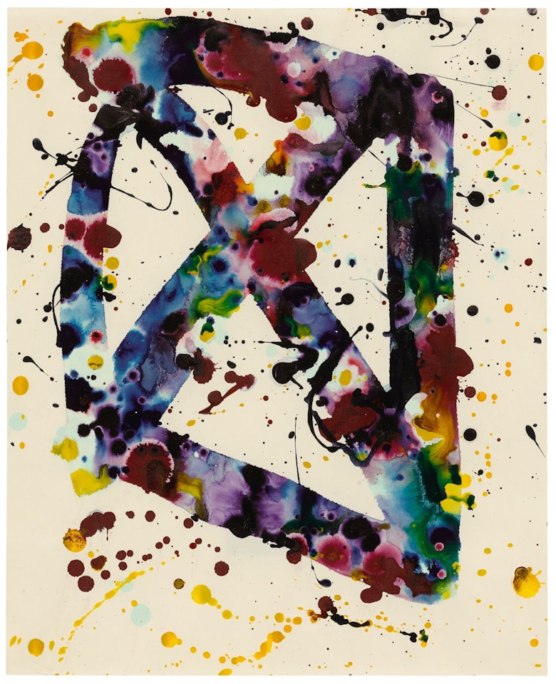 UNTITLED (SF77-052) by Sam Francis