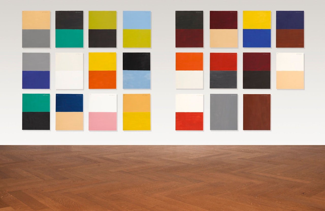 HOMMAGE À LE CORBUSIER by Günther Förg