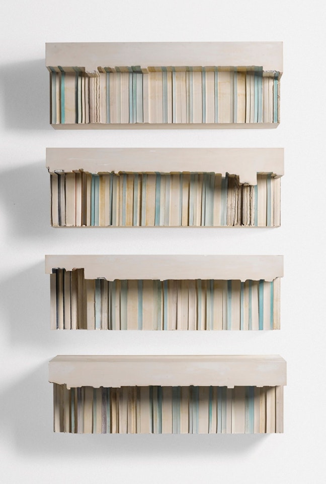 UNTITLED (BLUE AND GREEN.1) by Rachel Whiteread