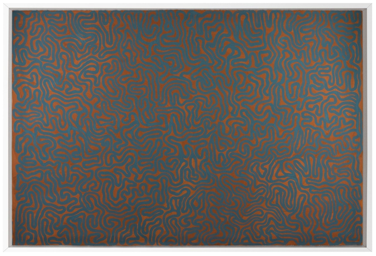 IRREGULAR GRID by Sol LeWitt