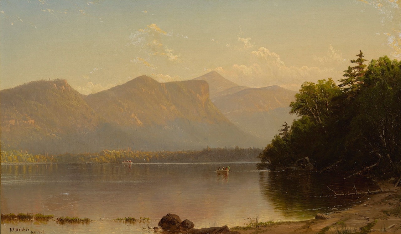 LAKE GEORGE by Alfred Thompson Bricher